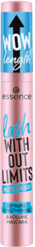 essence Lash Extreme Lengthening & Volume Mascara 03 Black Waterproof - 13 ml