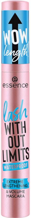 essence Lash Extreme Lengthening & Volume Mascara 03 Black Waterproof - 13 ml