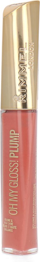 Rimmel Oh My Gloss Plump Lipgloss - 531 Peach Pie