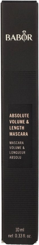 Babor Absolute Volume & Length Mascara - Zwart 3D-volume met power-siliconenborsteltje - 10ml