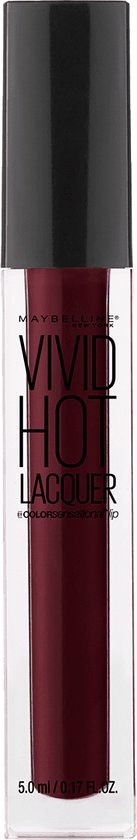 Maybelline Color Sensational Vivid Hot Lacquer Lipgloss - 74 Retro