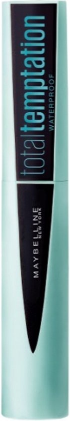 Maybelline Total Temptation Waterproof Mascara - 001 Zwart