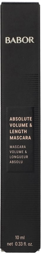 Babor Absolute Volume & Length Mascara - Zwart 3D-volume met power-siliconenborsteltje - 10ml