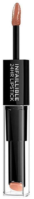 L’Oréal Paris Infaillible 24H Lipstick - Verzorgende Lippenstift Verrijkt met Hyaluronzuur - 113 Invincible Sable -5.7 ml - Copy