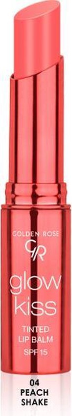 Golden Rose - Glow Kiss Tinted Lip Balm 04 - Peach Shake - Hyaluronzuur