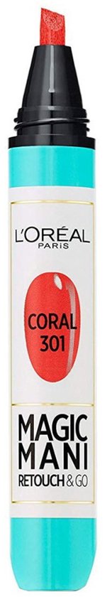 L'Oréal Paris Make-Up Designer Magic Mani - 301 Coral - Nagellak