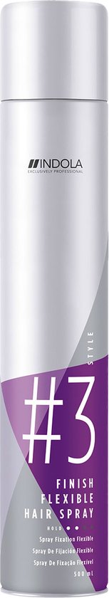 Indola - Finish Flexible Haarspray - 500ml
