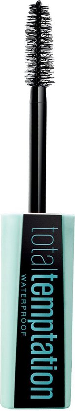 Maybelline Total Temptation Waterproof Mascara - 001 Zwart