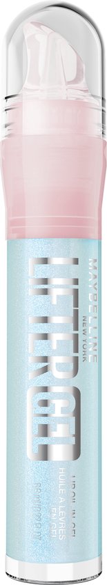 Maybelline New York Lifter Gel 02 Blue Boba - Lipgloss - Volle lippen met een intense glans - Met hydraterende, voedende oliën - 6,6ml