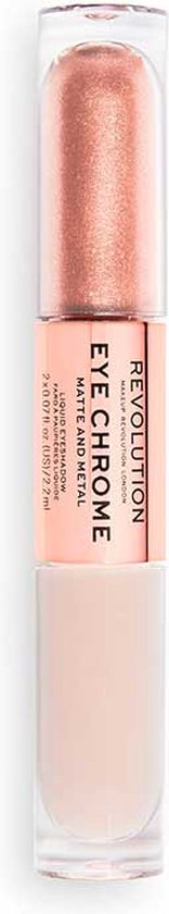 Makeup Revolution Eye Chrome Matte and Metal Liquid Oogschaduw - Life
