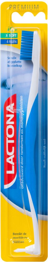 Lactona iQ+ X Soft - Tandenborstel - Extra zacht  - 1 stuks