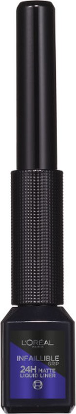 L'Oréal Paris Matte Signature Eyeliner van Superliner – Matte Liquid Eyeliner – Waterproof - 02 Blue – Blauw