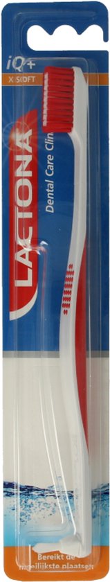 Lactona iQ+ X Soft - Tandenborstel - Extra zacht  - 1 stuks