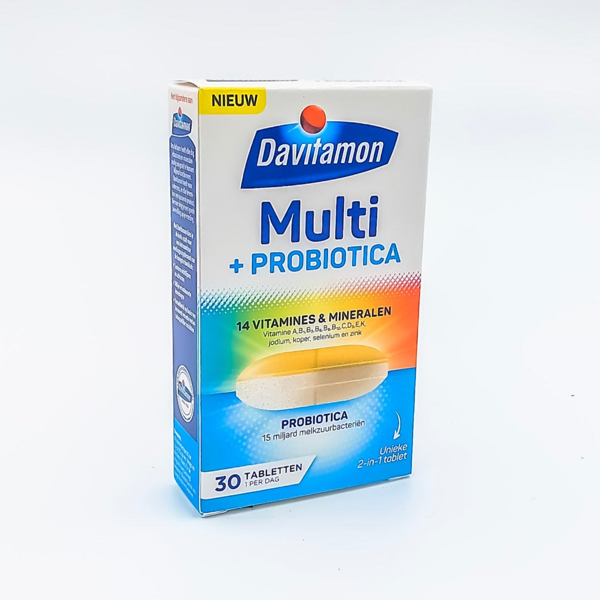 Davitamon Multi + Probiotica - Complete multivitamine met Probiotica - 30 tabletten