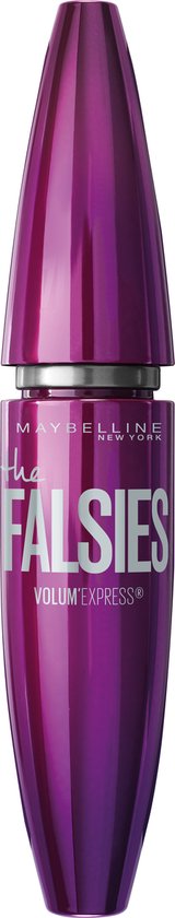 Maybelline Volum' Express The Falsies | Very Black | Zwart, Volume Mascara met Valse Wimpers Effect (10,7 ml)