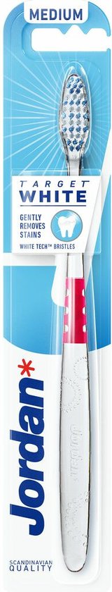 Jordan Tandenborstel Target White Medium