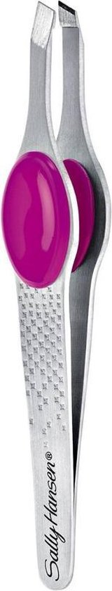 Sally Hansen | 81035 Comfort Grip Slant Tip Tweezer Tweezers with slanted tip and comfortable grip -