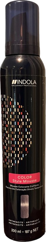 Indola - Indola Color Style Mousse Anthracite 200ml