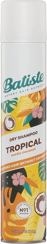 Dry Shampoo Batiste Tropical 350 ml