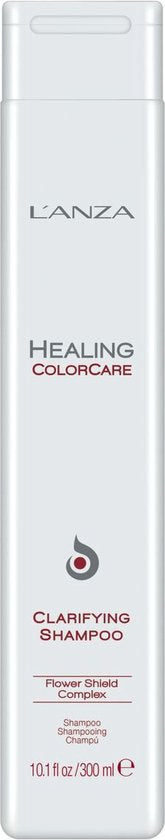 LAnza Healing Color Care - Clarifying Shampoo - 300 ml - kleurbescherming tegen kleurvervaging - geen zwemmersgroen