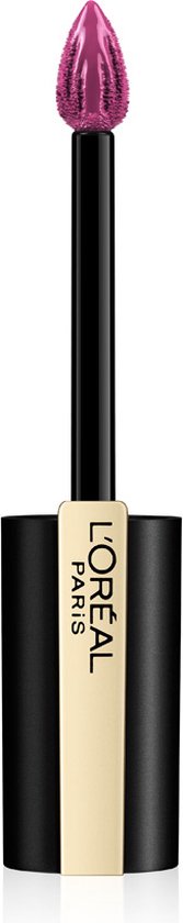 L'Oréal Paris Rouge Signature Lipstick - 104 I Rebel - Paars - Matte Vloeibare Lipstick