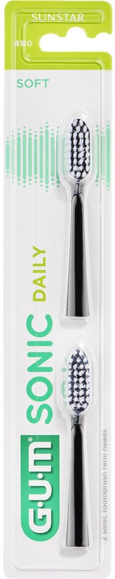 GUM Activital Opzetborstel Wit - 2 stuks