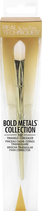Real Techniques Concealer kwast - Bold Metals 102 Triangle voor blenden