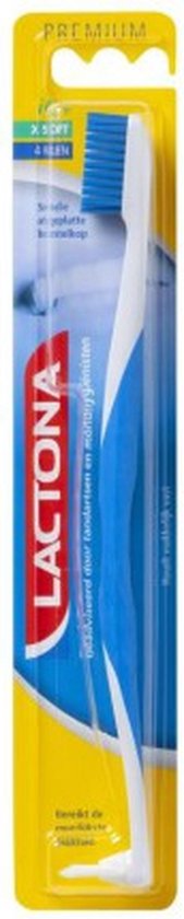 Lactona iQ+ X Soft - Tandenborstel - Extra zacht  - 1 stuks