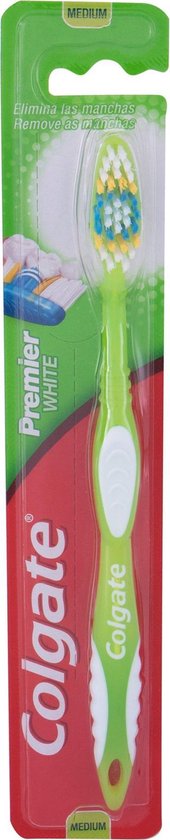 Colgate - Premier White Medium Toothbrush - Zubní kartácek