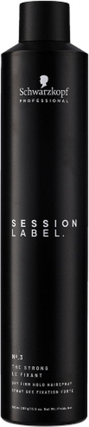 Schwarzkopf Haarlak Session Label Dry Firm Hold Hairspray