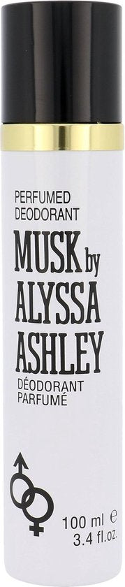 Alyssa Ashley Deodrant Spray Vrouw - Anti-Irritatie - Musk - 100 ml