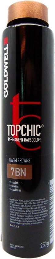 Goldwell Topchic 7-BN Vesuvian - Depot Bus haarverf voor maximale dekking - 250 ml