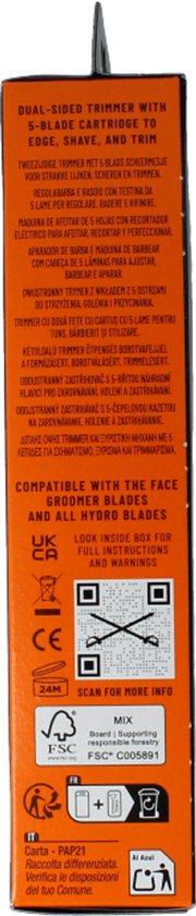 Wilkinson Hydro Razor 5 Groomer razor Provit B5