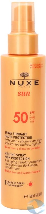 Nuxe Sun - Face & Body Milk SPF 50 - Zonnebrand  - 150 ml