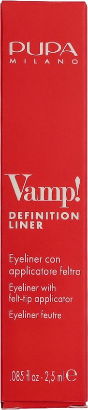 PUPA Vamp! Definition Eyeliner 300 Deep Blue Matt_#2A3F78