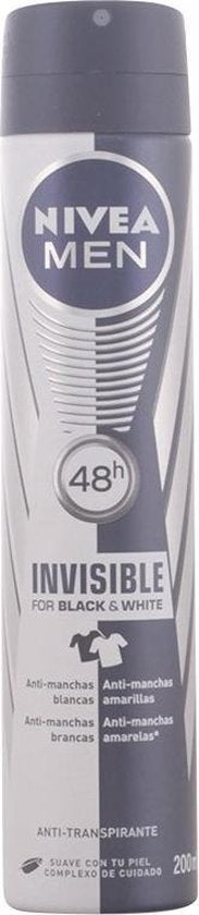 Nivea MEN INVISIBLE - deodorant - spray 200 ml
