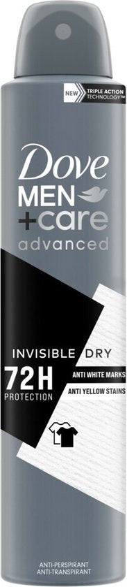 Dove Deodorant Men+ Care Invisible Dry 200 ml