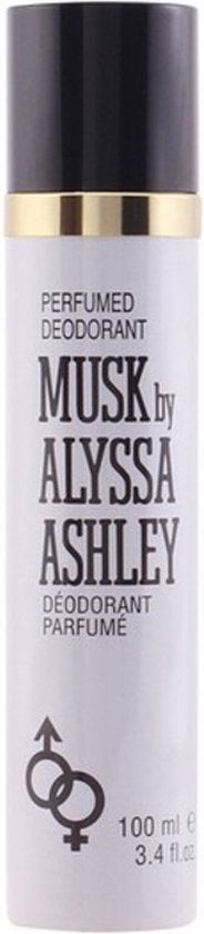 Alyssa Ashley Deodrant Spray Vrouw - Anti-Irritatie - Musk - 100 ml