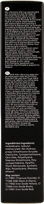 Christian Faye Dipbrow Pomade - Wenkbrauwpoeder Taupe - 4.5 gr