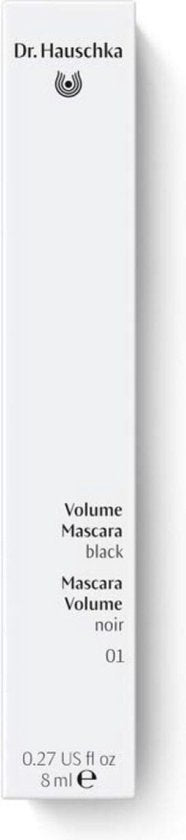 Dr. Hauschka Make-up Volume Mascara 01 Black 8ml - 6 stuks