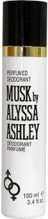 Alyssa Ashley Deodrant Spray Vrouw - Anti-Irritatie - Musk - 100 ml