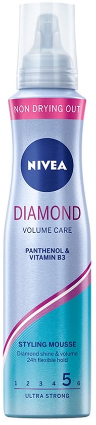 Nivea - Diamond Volume Care Hair Foam 150Ml
