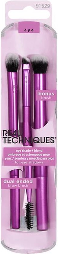 Real Techniques Techniques Eye Shade + Blend Brush + Bonus Brush