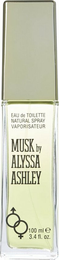 Alyssa Ashley Musk | Eau de Toilette | Unisex, Tijdloze Sensuele Parfum (100ml)