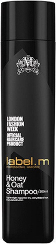 Label.M Honey & Oat Shampoo - 300 ml- Normale shampoo - Voor Alle haartypes -