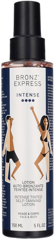 Bronz'Express Intense Tinted Self-Tanning Lotion (face & body) - 150ml
