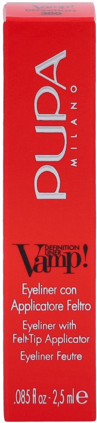 PUPA Vamp! Definition Eyeliner 300 Deep Blue Matt_#2A3F78