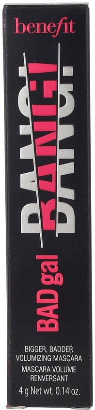 Benefit BAD Gal Bang! Volume Black Mascara | 36 uur lang volume | 4 ml