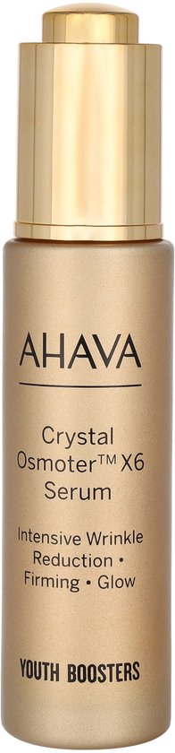 AHAVA Gezichtsserum met kristallen uit de Dode Zee – Vermindert donkere kringen en fijne lijntjes – Verbetert de stevigheid en elasticiteit van de huid – Geeft een jeugdige gloed – VEGAN – Alcohol- en parabenenvrij – 30ml