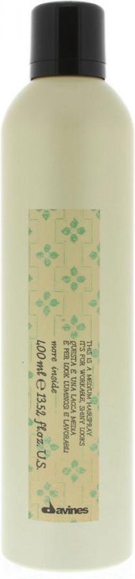 Davines - More Inside - Medium Hold Hairspray - 400 ml
